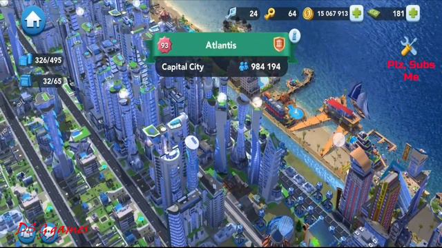 [4K] SimCity| SimCity Buildit visit to other simcities EP008 | Games смотреть онлайн