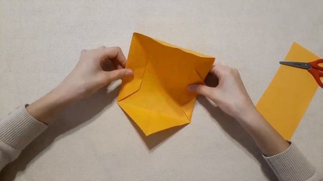 Очень лёгкая оригами собачка для начинающих!!!Оригами животные из бумаги. Оригами собака. смотреть онлайн