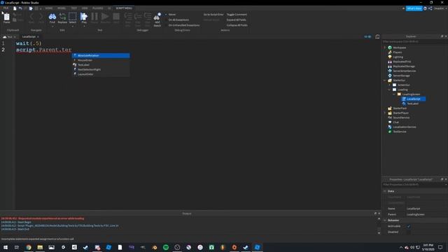 How to make an animated loading screen in roblox studio 2020 смотреть онлайн