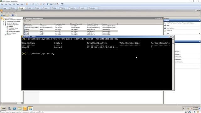 EMS : Move Mailbox from One Database to Other смотреть онлайн