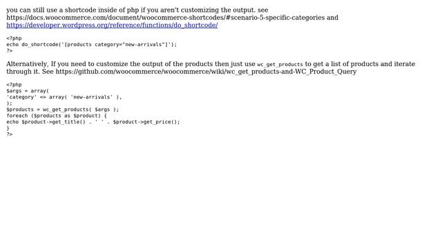 Wordpress: How do I display certain products via their category on a section of a page using PHP? смотреть онлайн