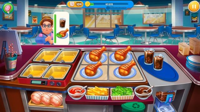 Crazy Chef game review/Free Android cooking game смотреть онлайн