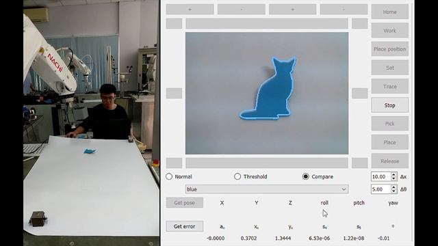 [Demo] Image moments based Visual Servoing смотреть онлайн