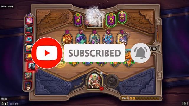 NEW HERO:OVERLORD SAURFANG PLAY!! (2Th PLACE) | Hearthstone Battlegrounds смотреть онлайн