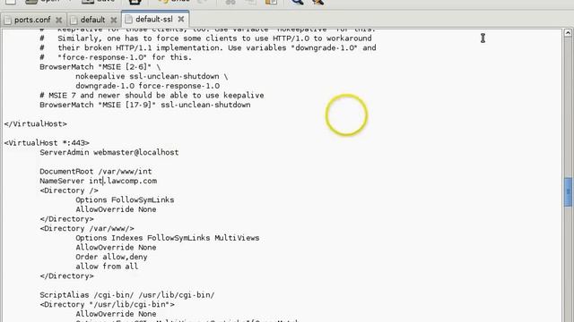 Debian 6 SSL HTTPS VHOSTS смотреть онлайн