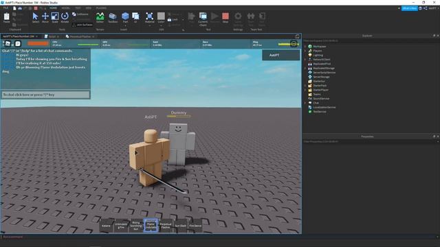 Fire + Sun Breathing - Roblox Studio | Amy Dev смотреть онлайн