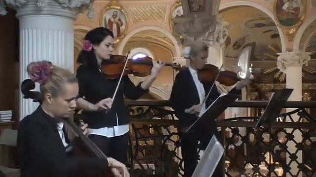 Brindisi - Trio Smyczkowe - W.A. Mozart - Ave verum (oprawa muzyczna ślubu - Białystok) смотреть онлайн