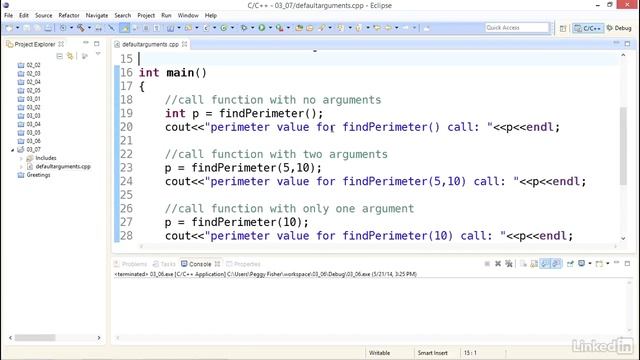 Default arguments C++ смотреть онлайн