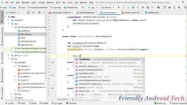Android Note App Tutorial - Retrieve data from Database | Part 4 | SQLite | Android Studio | Kotlin смотреть онлайн