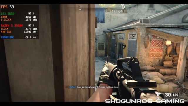 GTX 1650 | COD: Black Ops Cold War - Campaign | Asus TUF Gaming FX505DT | 1080p | Benchmark Gamepla смотреть онлайн