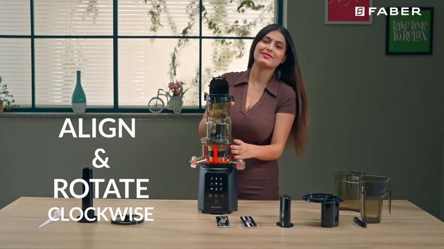 FSJ 200 BK-M - Slow Juicer + Salad Maker Unboxing смотреть онлайн