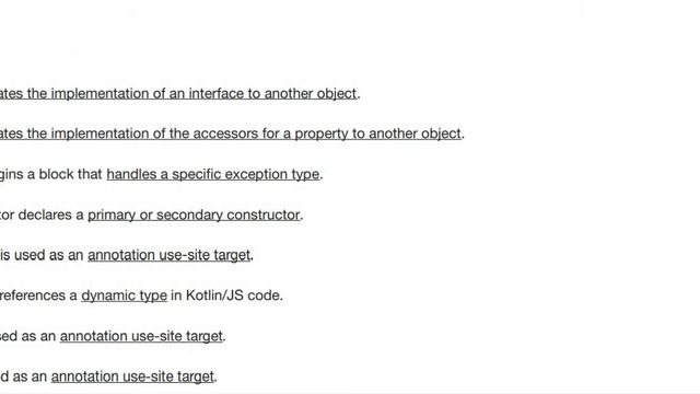 keywords in Kotlin смотреть онлайн