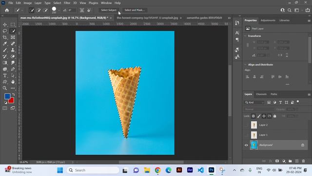 Photoshop Object Selection Tool Tutorial 2023 | Lesson 6 смотреть онлайн