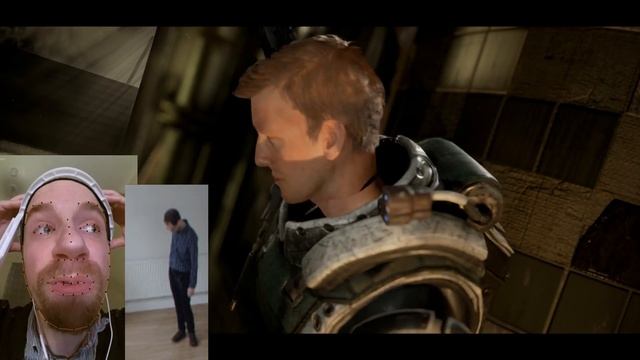 UE4: Python-based face tracking with motion capture through Blender - first test. смотреть онлайн
