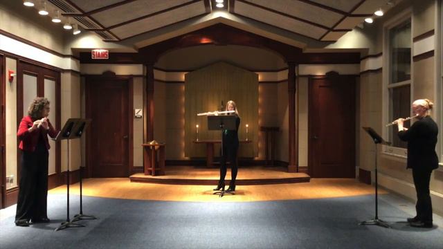 Christmas Tree Suite, for Flute Trio, by Franz Liszt, Mvt. 1: An Old Christmas Carol (Psallite) смотреть онлайн