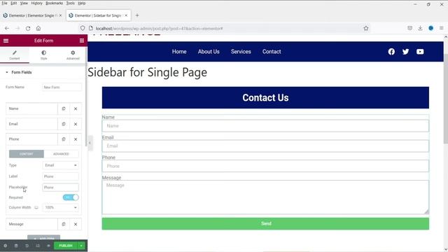 How to Create Single Page Template in Elementor | Elementor Theme Builder смотреть онлайн