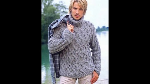 Мужской свитер связать спицами схемы смотреть онлайн
