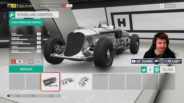 Forza Horizon 4 : The Airplane Car!! (FH4 Napier Railton) смотреть онлайн