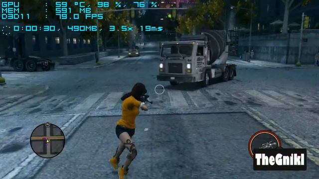 Saints Row 3 Nvidia GTX 570 Maxed Out PC Gameplay [720p] смотреть онлайн