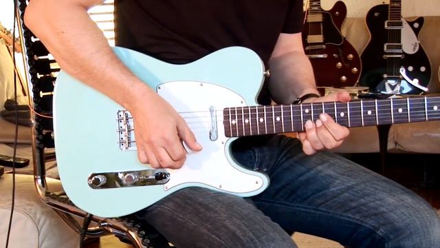 2009 Fender Telecaster Custom Shop '63 NOS, Daphne Blue, Part2 смотреть онлайн