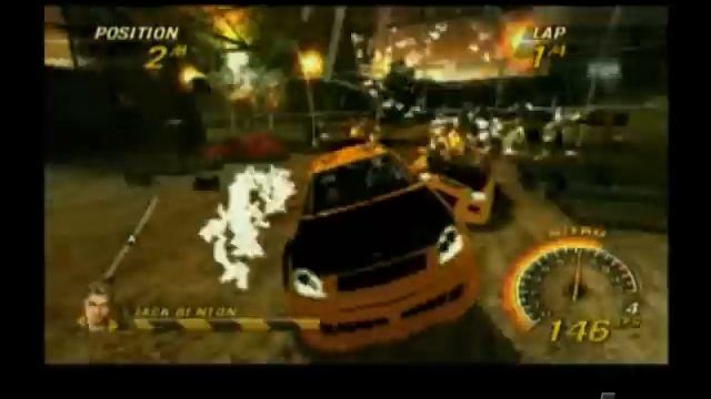 FlatOut: Head On Sony PSP Gameplay - Racing смотреть онлайн