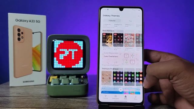 How to Change icons Style in Samsung Galaxy A33 5G смотреть онлайн