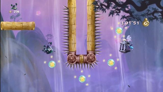Rayman Legends (1080i HD) Walkthrough Part 47 - Rescue Ursula / The Ninja Dojo смотреть онлайн