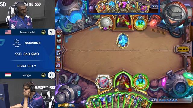WCG 2019 GF | Hearthstone Final | TerrenceM vs exigo смотреть онлайн