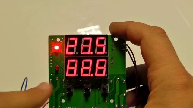 Китайский терморегулятор с влажностью