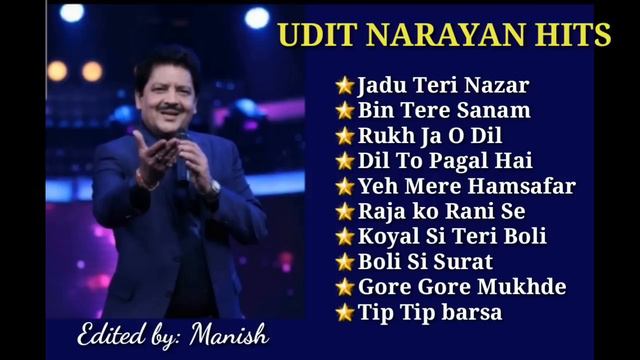 Udit Narayan hits. Evergreen Songs of Udit Narayan- Manish Musical Box смотреть онлайн