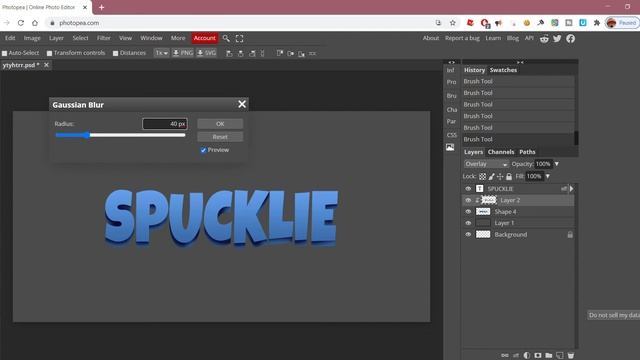 How to make ROBLOX LOGOS for FREE using Photopea! (NO PHOTOSHOP) смотреть онлайн
