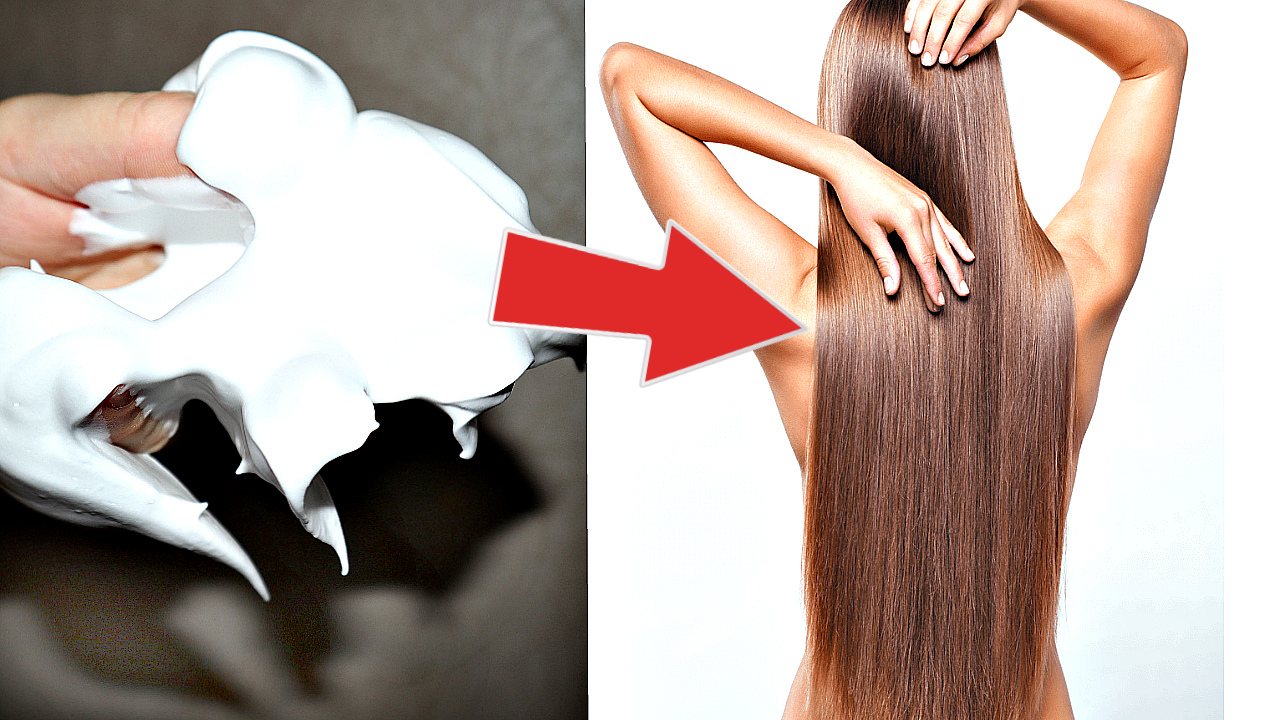 Кефирная маска для волос уделала все покупные и солонные! Рассказываю рецепт. смотреть онлайн