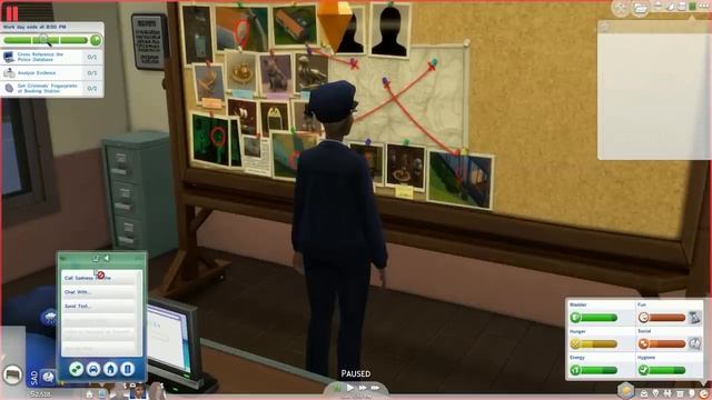 Let's Play The Sims 4 Get to Work - Part 12 - Under Arrest! смотреть онлайн