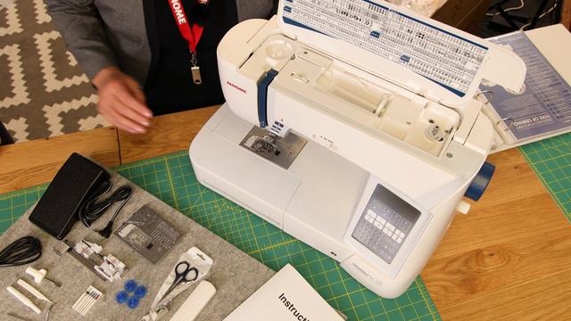 Janome Atelier / Skyline 6 Sewing Machine Overview смотреть онлайн