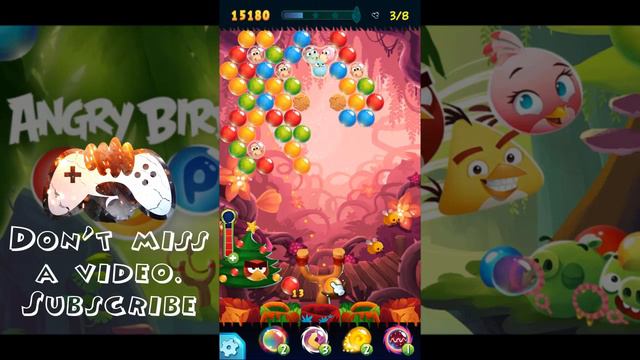 Angry Birds POP - Gameplay Walkthrough Part 5 (iOS, Android) смотреть онлайн