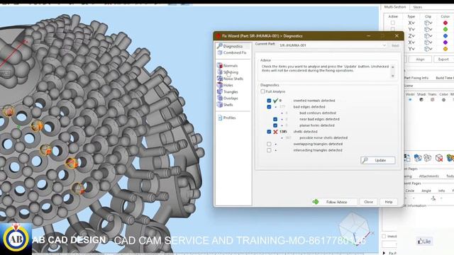 How to #fix #stl file in #magics 23.01 / #rhino #matrix #hollo смотреть онлайн
