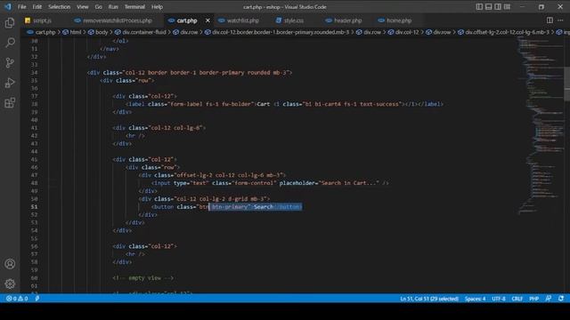 Design a responsive cart page using HTML, CSS, JavaScript and Bootstrap смотреть онлайн