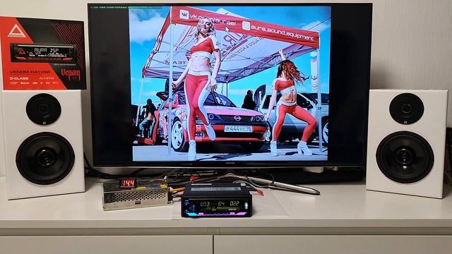 Мощная магнитола ??? AURA VENOM D41DSP ??? смотреть онлайн