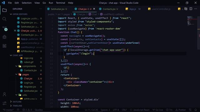 ? Realtime Chat App with React, Node.js, Socket.io and MongoDB смотреть онлайн