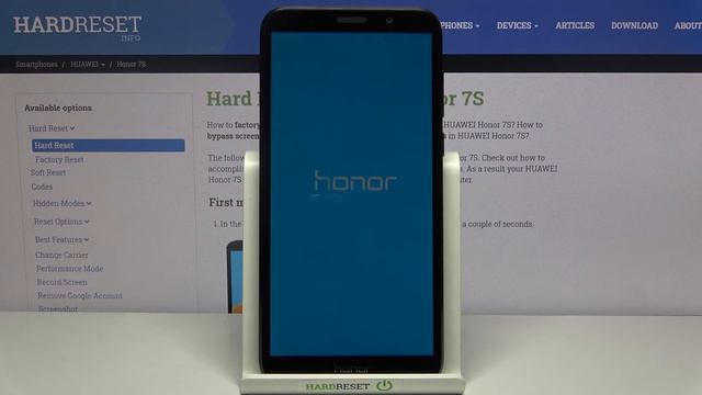 How to Hard Reset HONOR 7S – Reset All Settings and Customizations смотреть онлайн