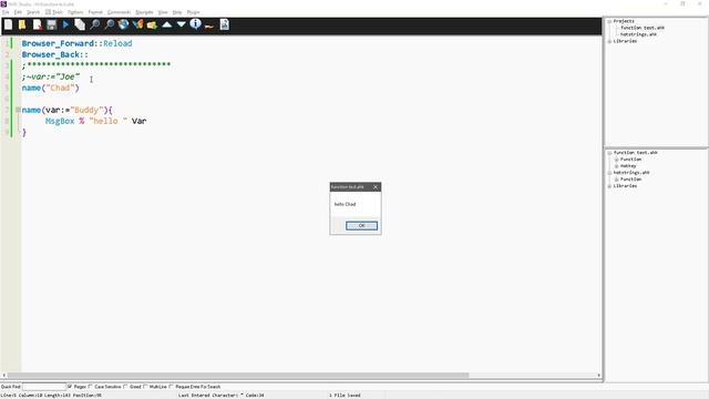 Tutorial on how to use optional parameters in an AutoHotkey function смотреть онлайн