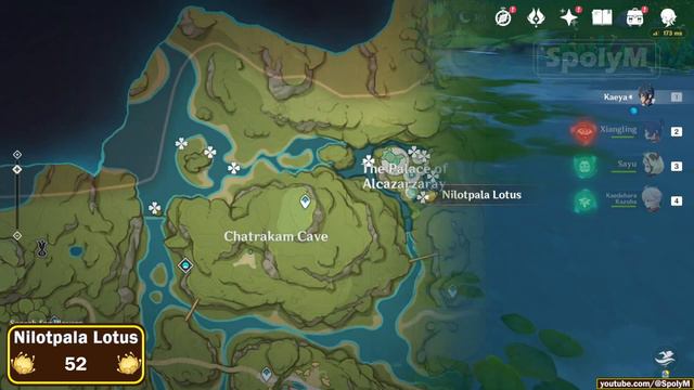 All 87 Nilotpala Lotus Locations - Efficient Farming Route | Layla Material | Genshin Impact смотреть онлайн