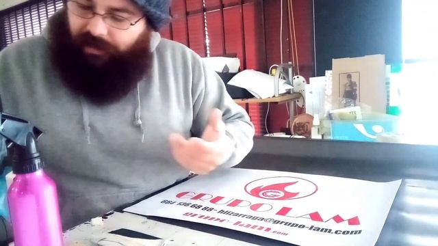 Tutorial, instalación de vinil impreso sobre iman vehicular смотреть онлайн