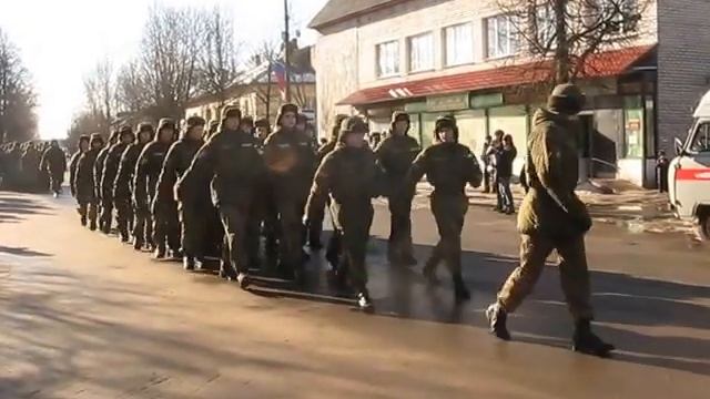 парадный марш в/ч 55584 смотреть онлайн