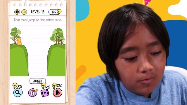 How smart are you? IQ test game with Ryan's World! смотреть онлайн