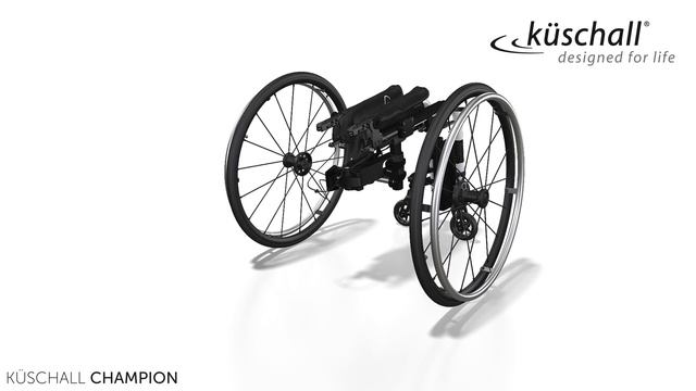 KÜSCHALL CHAMPION folding wheelchair смотреть онлайн