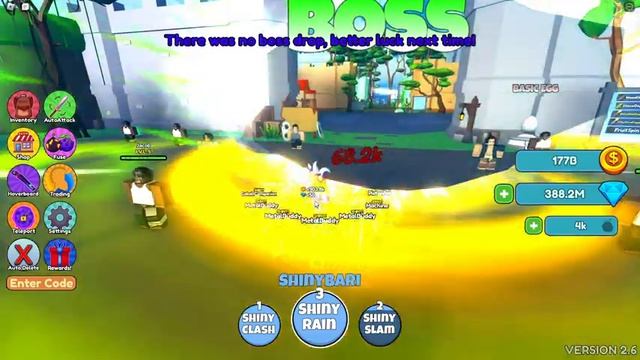 New SHINY BARI TIER 3 FRUIT Super Rare In Anime Fruit Simulator... ROBLOX смотреть онлайн