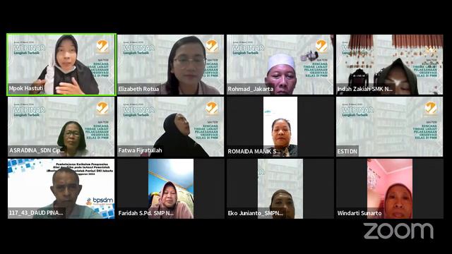 Webinar Rencana Tindak Lanjut Pelaksanaan Observasi Kelas di PMM смотреть онлайн