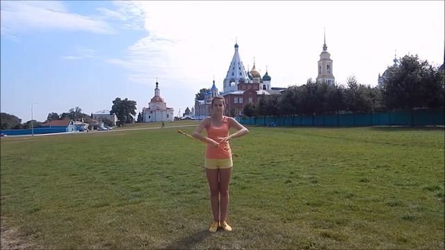 Мажоретки. Техника работы с батоном смотреть онлайн