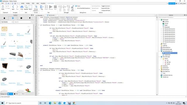 How To Make A Roblox Rank System (Roblox Studio) смотреть онлайн